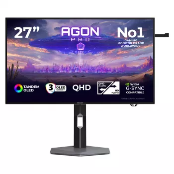 AOC AGP277QKDC 26,5 inch QHD OLED 720Hz žaidimų monitorius