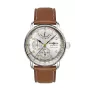 Zeppelin Mediterranee 96901 Automatinis vyriškas laikrodis 42mm Mėlynas ciferblatas Odinis dirželis