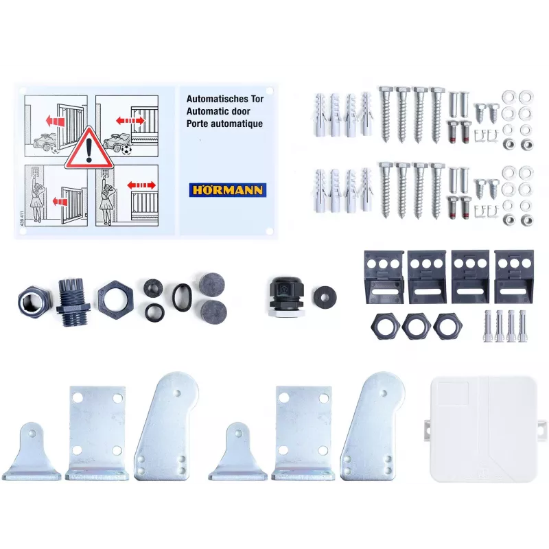 Hormann Rotamatic PL2 868MHz BiSecure rinkinys dviejų varčių vartams iki 8 m