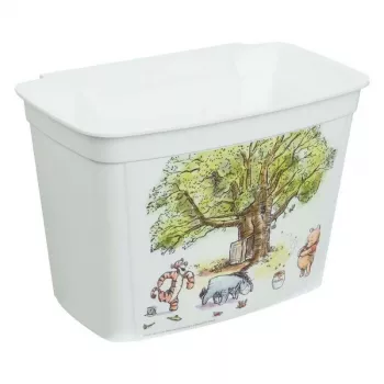 keeeper Daugiafunkcė dėžė 4L Janek Winnie the Pooh, balta, 27 x 18 x 16,3 cm, sukraunama laikymo dėžė su dangčiu, BPA neturintis plastikas