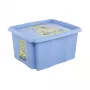 keeeper dėžė su dangčiu 24L Karolina “Minions Happiness” 42,5x35,5x22,5cm šviesiai mėlyna