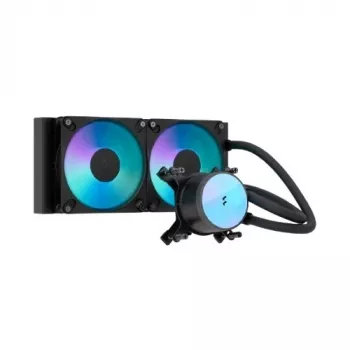 Fractal Design Radius 240 RGB juodas viskas-viename skysčio CPU aušintuvas