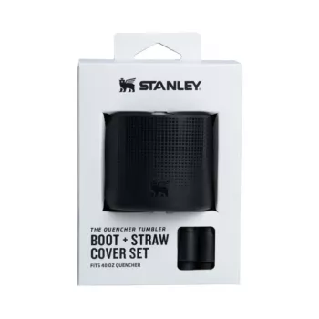 STANLEY The Quencher apsauginis dangtelis + šiaudelio antgalis juodas 1,18L