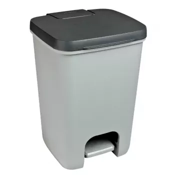 Curver Pedal Bucket Essentials 20L pilkas/tamsiai pilkas