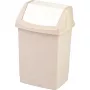 CURVER Click-it šiukšliadėžė su pedalais 25L smėlio spalvos 32.5x26.5x50.5cm