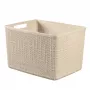 CURVER Pintinė Jute L 20L 36x28x23cm Kreminė