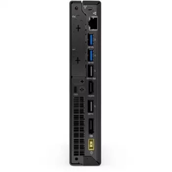 Lenovo ThinkCentre M720q Tiny stalinis kompiuteris - Intel Core i5-8500T, 8GB DDR4, 256GB NVMe SSD, Windows 11 Pro, Wi-Fi 5, Bluetooth 5.0, Gigabit Ethernet, 1x USB-C, 5x USB-A, 2x DisplayPort, 1x HDMI