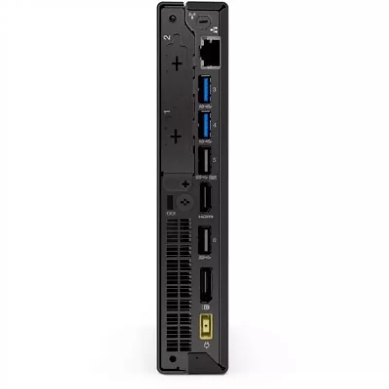 Lenovo ThinkCentre M720q Tiny stalinis kompiuteris - Intel Core i5-8500T, 8GB DDR4, 256GB NVMe SSD, Windows 11 Pro, Wi-Fi 5, Bluetooth 5.0, Gigabit Ethernet, 1x USB-C, 5x USB-A, 2x DisplayPort, 1x HDMI