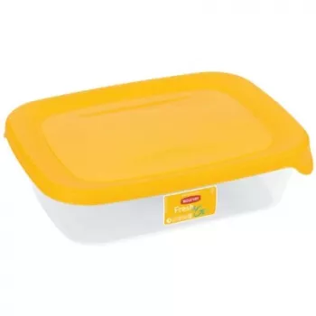 CURVER Fresh&Go stačiakampis maisto laikymo indas 5L geltonas