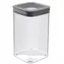 CURVER Dry Cube kvadratinis maisto laikymo indas 2,3L permatomas/pilkas