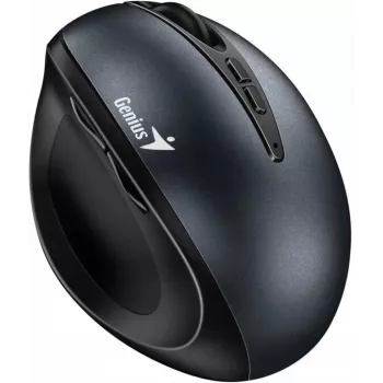 UNITEK Genius Ergo 8300S belaidė ergonominė pelė, 1600 DPI, juoda/pilka