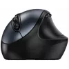 UNITEK Genius Ergo 8300S belaidė ergonominė pelė, 1600 DPI, juoda/pilka