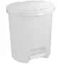 CURVER Deco Bin šiukšlių dėžė su pedalu 25L 36x41cm balta