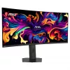 MSI 34 colių QD-OLED UWQHD 280Hz lenktas žaidimų monitorius (9S6-3DE39T-003)