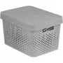 Curver Infinity Recycled 17L daiktadėžė 36x27x22cm pilka