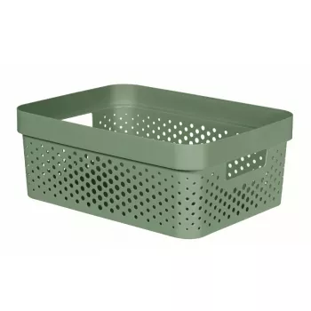 CURVER Infinity perdirbta dėžė 11L 36x27x14cm žalia