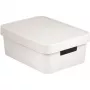 Curver Infinity Recycled 11L daiktadėžė su dangčiu, balta