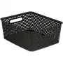 Curver Your Style M daiktų dėžė 35x30x13 cm tamsiai ruda sulankstoma sudedama 13,7L