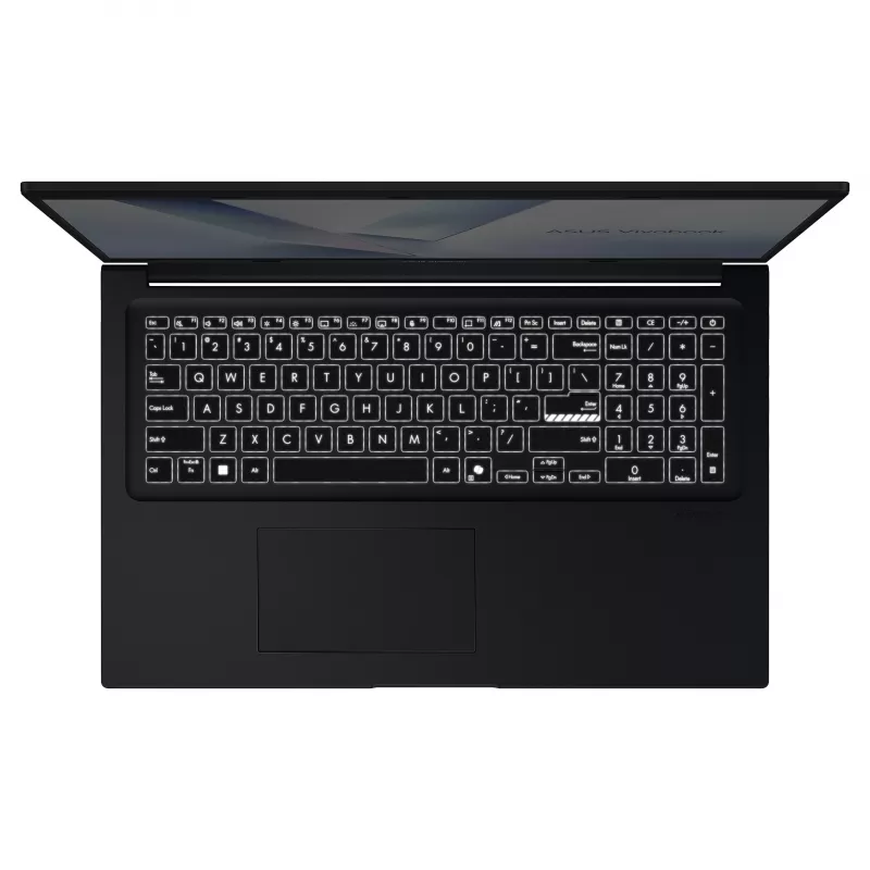 ASUS Vivobook 17 X1704MA-PRO-ISSAU216X 17,3 inch Full HD nešiojamas kompiuteris, Intel Core i5-1335U, 8GB RAM, 512GB SSD, Windows 11 Pro, AZERTY prancūziška klaviatūra, Indie Black
