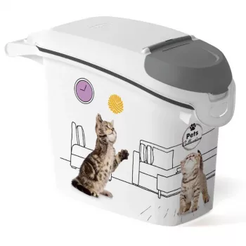 CURVER Pets Life šunų ir kačių maisto laikymo konteineris 6 kg 15 L hermetiškas 23x50x36 cm
