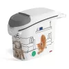 CURVER Pets Life šunų ir kačių maisto laikymo konteineris 6 kg 15 L hermetiškas 23x50x36 cm