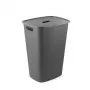 CURVER Softex skalbinių dėžė 56L tamsiai pilka 42 x 31,6 x 60 cm