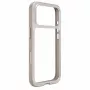 Evelatus Apple iPhone 17 Pro LiveCase hibridinis dėklas su stovu PC+TPU sidabrinis