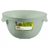 CURVER Kitchen Essentials sulankstomas sietelis žalias 24 cm silikonas ir nailonas