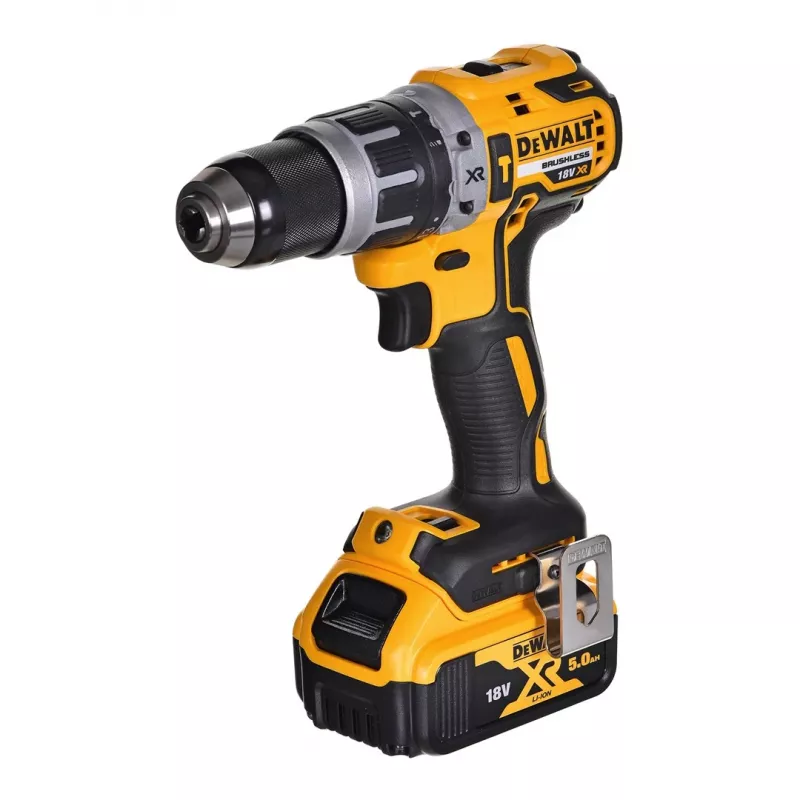 DEWALT DCK623P3-QW 18V XR 6 dalių bešepetėlių elektrinių įrankių rinkinys su 3x 5.0Ah baterijomis, įkrovikliu, TSTAK VI dėklu