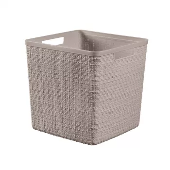 CURVER Pintinė Džiuto Kvadratinė 17L 28x28x27cm Smėlio spalvos