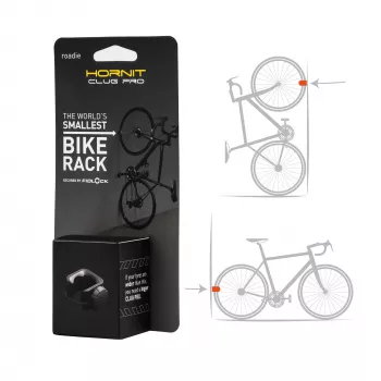 Hornit CLUG PRO Roadie Black S 7761RCP - 23mm-32mm (1-1.25) dviračių laikymo stovas