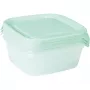 CURVER Fresh & Go maisto dubenėlių rinkinys, 3 vnt., po 0,8 L, žalias, hermetiškas, tinka mikrobangų krosnelei ir indaplovei