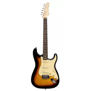 Stagg SES-30 SNB elektrinė gitara - Sunburst