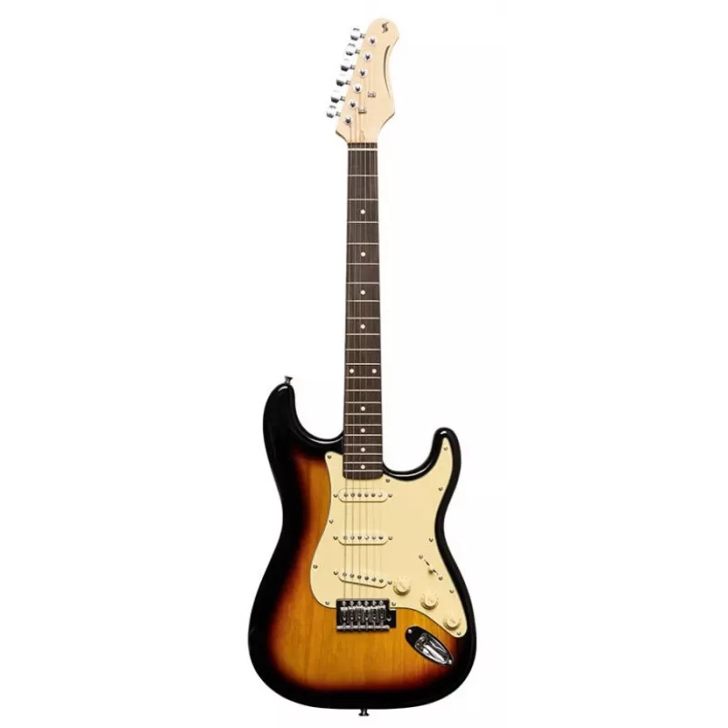 Stagg SES-30 SNB elektrinė gitara - Sunburst
