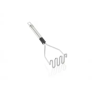 LEIFHEIT ProLine bulvių trintuvas 103032 – 18/10 nerūdijantis plienas, ergonomiška juoda rankena, tinka plauti indaplovėje, 285 mm