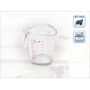 LEIFHEIT Matavimo stiklinė 1L, permatoma, SAN plastikas, ml/L/gramų skalės, tinka plauti indaplovėje