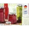 LEIFHEIT šešiakampis stiklinis indas 770ml su hermetišku metaliniu dangteliu