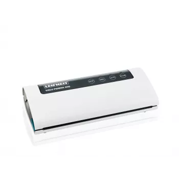 LEIFHEIT Vacu Power 300 vakuuminis pakavimo aparatas - 120W, -0,8 bar, 9L/min, automatinis ir rankinis, baltas/sidabrinis