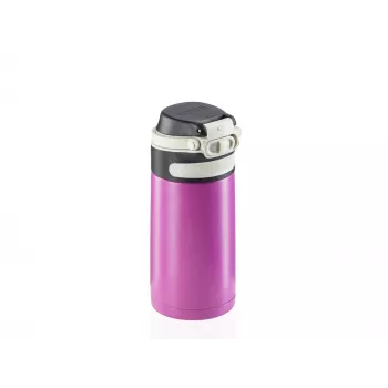 LEIFHEIT Thermos Flip 350 ml purpurinė vakuuminė izoliuota gertuvė