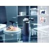 LEIFHEIT Thermos Flip 350 ml tamsiai mėlyna vakuuminė termo izoliuota nerūdijančio plieno kelioninė puodelis