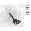 LEIFHEIT Sterling nailoninė mentelė su nerūdijančio plieno rankena, 33 cm, juoda/sidabrinė