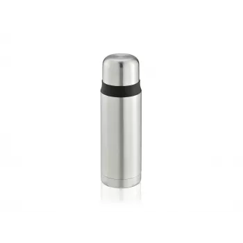 LEIFHEIT Thermos Coco 0,5 l nerūdijančio plieno vakuuminė termo gertuvė, sidabrinė
