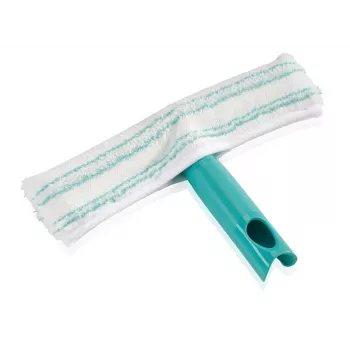 LEIFHEIT langų valymo šluostės keičiamas mikropluošto užvalkalas M, 32 cm, baltas/turkio spalvos