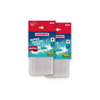 LEIFHEIT pakaitiniai šluostės 2 vnt. SuperDuster Floor M 33cm