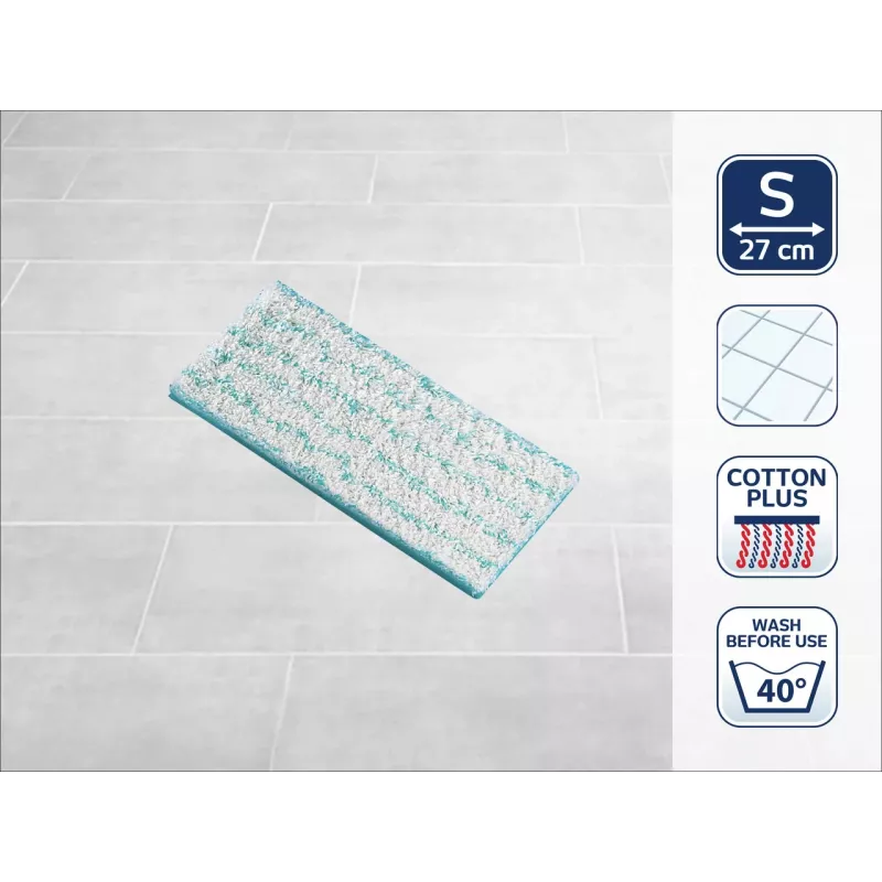 LEIFHEIT Picobello S Cotton Plus pakaitinis mopo užvalkalas 27cm
