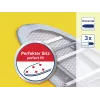 LEIFHEIT lyginimo lentos užvalkalo tvirtinimo elementai (4 dalių rinkinys, balti, elastiniai dirželiai su spaustukais)