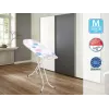 LEIFHEIT Lyginimo lenta Classic M Basic 120x38cm su 8 aukščio nustatymais ir medvilniniu užvalkalu