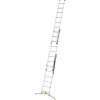 HAILO Kombinuotos kopėčios HobbyLOT aliuminio 2x8 + 1x9 laipteliai