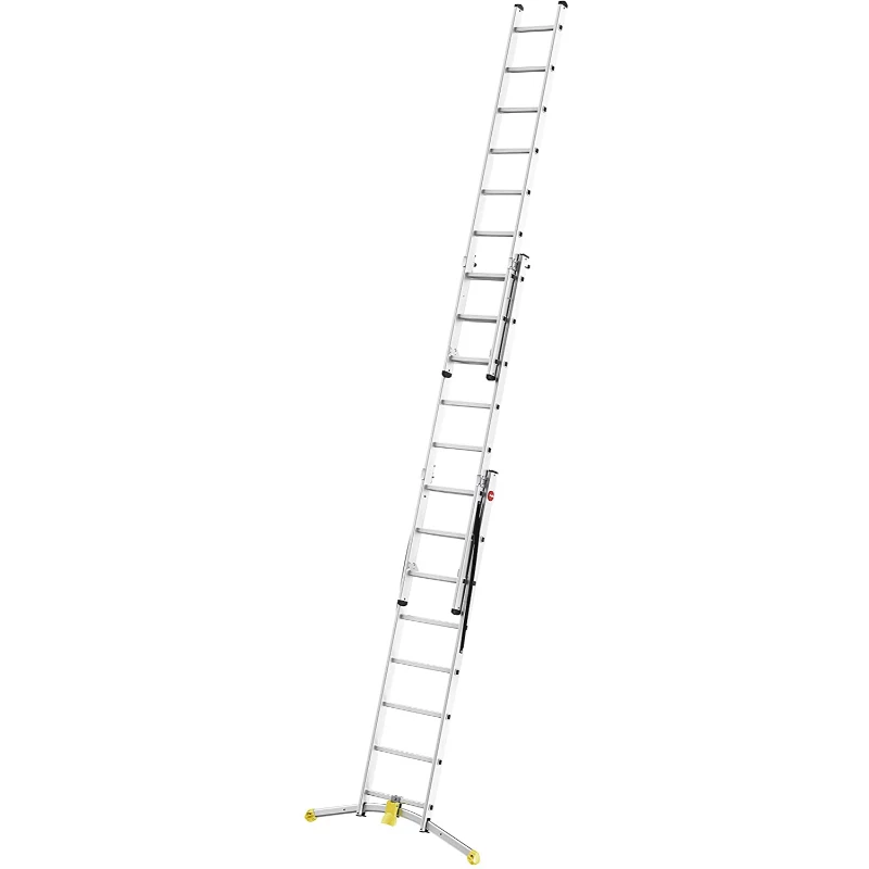 HAILO Kombinuotos kopėčios HobbyLOT aliuminio 2x8 + 1x9 laipteliai