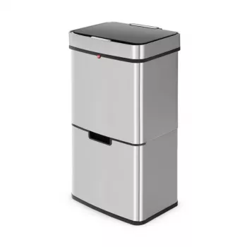 HAILO Öko Vario XL atliekų rūšiavimo sistema, 2x25L, nerūdijantis plienas